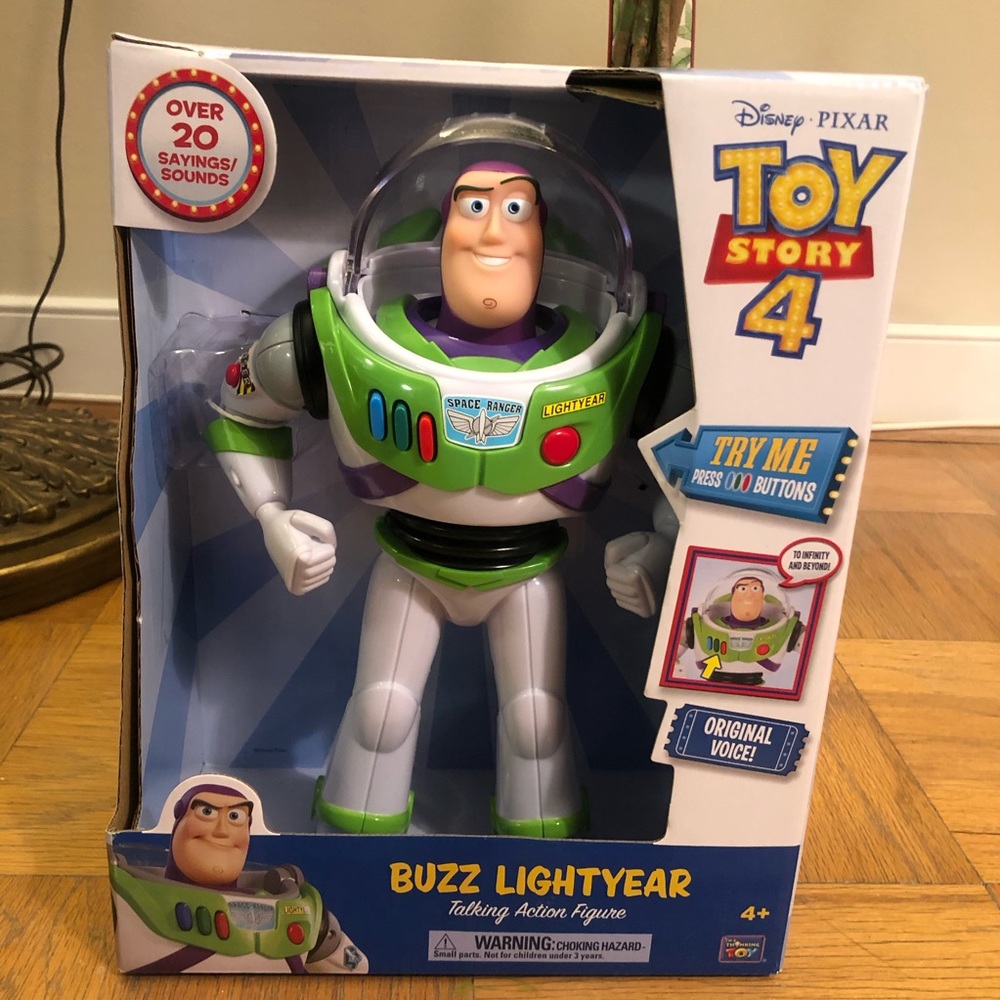 Toy Story 4 talking Buzz lightyear NIB